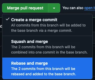Github Rebase